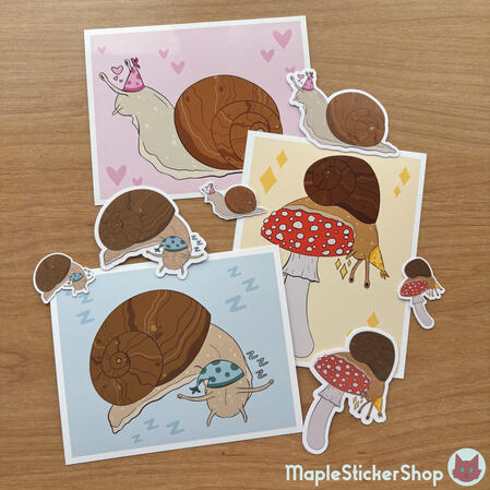 Etsy shop: Party Snails