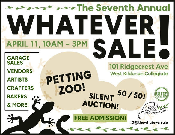 Whatever Sale! Whatever Sale!